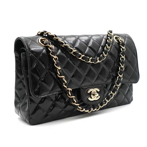 donkerblauwe chanel tas|Chanel Black handbags .